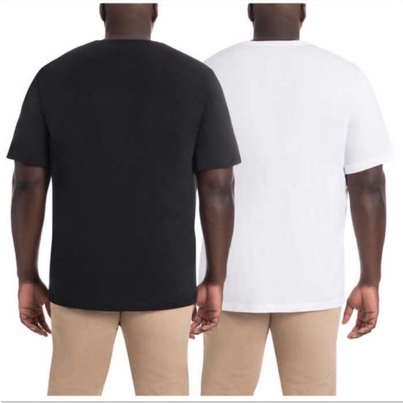 NWT Hurley Men Graphic Tee, 2-Pack BLACK/WHITE - size XXL - Picture 12 of 12